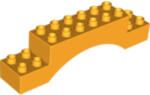 LEGO® Alkatrészek (Pick a Brick) DUPLO Világos Narancssárga 2x10x2 Hídelem 6034814 (6034814)