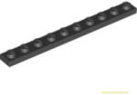 LEGO® Alkatrészek (Pick a Brick) Fekete 1X10 Hosszú Lapos Elem 447726 (447726)
