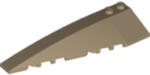 LEGO® Alkatrészek (Pick a Brick) Sötét Bézs 3x10 Bal Oldali Ék Elem 6143439 (6143439)