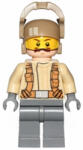 LEGO® Minifigurák Ellenálló Katona Homokszínű Kabátban, Bajusszal sw0696 (sw0696)