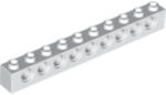 LEGO® Alkatrészek (Pick a Brick) Fehér 1X10 Hosszú Elem Oldalán 9 Lyukkal 273001 (273001)