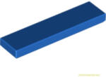 LEGO® Alkatrészek (Pick a Brick) Kék 1X4 Csempe 243123 (243123)