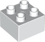 LEGO® Alkatrészek (Pick a Brick) Fehér 2x2 DUPLO Kocka Elem 343701 (343701)
