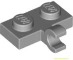 LEGO® Alkatrészek (Pick a Brick) Világos kékesszürke 1x2 módosított lapos elem Függőleges csatlakozóval 6028812 (6028812)