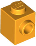LEGO® Alkatrészek (Pick a Brick) Világos narancssárga 1X1 Kocka +1 Gombbal 6092035 (6092035)