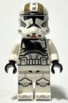 LEGO® Minifigurák Clone Trooper Gunner (Phase 2) - Dirt Stains, Nougat Head, Helmet with Holes sw1236 (sw1236)