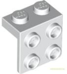 LEGO® Alkatrészek (Pick a Brick) Fehér 1X2/2X2 Sarokelem 4615649 (4615649)
