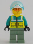 LEGO® Minifigurák Rescue Helicopter Pilot - Male, Orange Glasses cty1344 (cty1344)