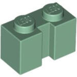 LEGO® Alkatrészek (Pick a Brick) Homokzöld 1X2 Elem Hasítékkal 4521889 (4521889)