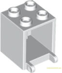 LEGO® Alkatrészek (Pick a Brick) Fehér 2X2X2 Postaláda 434501 (434501)