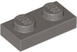 LEGO® Alkatrészek (Pick a Brick) Sötétszürke 1x2 Lapos Elem 4111983 (4111983)