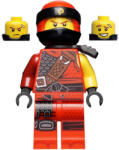 LEGO® Minifigurák Kai - Hunted, Pearl Dark Gray Side-Scabbard njo0473 (njo0473)
