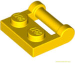 LEGO® Alkatrészek (Pick a Brick) Sárga 1x2 Lapos Elem Csatlakozóval 4501232 (4501232)