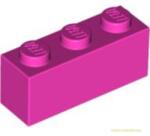 LEGO® Alkatrészek (Pick a Brick) Sötét rózsaszín 1X1X3 Pink Elem 4618655 (4618655)