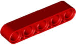 LEGO® Alkatrészek (Pick a Brick) Piros Technic 1x5 elem 4142132 (4142132)