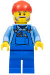 LEGO® Minifigurák Tow Truck Driver, Red Bandana cty1103 (cty1103)