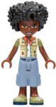 LEGO® Minifigurák Friends Joaquim, Sand Blue Trousers, Tan Vest, Coral Scarf frnd526 (frnd526)
