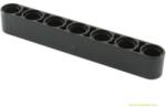 LEGO® Alkatrészek (Pick a Brick) Fekete Technic 1x7 elem 3252426 (3252426)