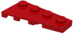 LEGO® Alkatrészek (Pick a Brick) Piros 4x2 Lapos Elem, Jobb Oldali 4160866 (4160866)