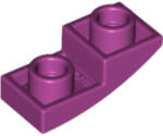 LEGO® Alkatrészek (Pick a Brick) Magenta 1X2X2/3 Inverz Íves Elem 6142402 (6142402)