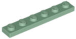LEGO® Alkatrészek (Pick a Brick) Homokzöld 1X6 Lapos Elem 6099187 (6099187)