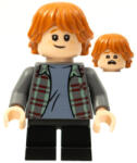 LEGO® Minifigurák Ron Weasley - Kockás ing, Fekete nadrág hp280 (hp280)
