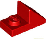 LEGO® Alkatrészek (Pick a Brick) Piros 1X2 45° Tetőelem 6053011 (6053011)
