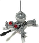 LEGO® Minifigurák Dwarf Spider Droid (Dark Bluish Gray Dome, Black Cone 1 x 1) sw1234 (sw1234)