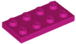 LEGO® Alkatrészek (Pick a Brick) Magenta 2x4 lapos 6037658 (6037658)