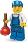 LEGO® Minifigurák Minifigura 9. sorozat - Vízvezeték szerelő col09-16 (col09-16)