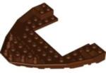 LEGO® Alkatrészek (Pick a Brick) Vörösesbarna 10x12x1 Hajóórr 4209309 (4209309)