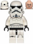 LEGO® Minifigurák Imperial Stormtrooper (Dual Molded Helmet, Black Squares on Back) - Male, Light Nougat Head, Scowl sw0997a (sw0997a)