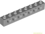 LEGO® Alkatrészek (Pick a Brick) Világos Kékes-szürke 1X8 Technic Elem Oldalán 7 Lyukkal 4211442 (4211442)