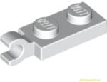 LEGO® Alkatrészek (Pick a Brick) Fehér 1x2 Módosított Lapos Elem Csatlakozóval 4535737 (4535737)