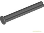 LEGO® Alkatrészek (Pick a Brick) Sötét kékes-szürke Zárt végű kereszt tengely 4M 6083620 (6083620)