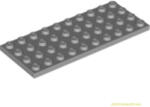 LEGO® Alkatrészek (Pick a Brick) Világos kékes-szürke 4X10 Lapos Elem 4211402 (4211402)