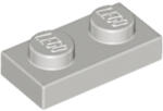 LEGO® Alkatrészek (Pick a Brick) Világosszürke 1x2 Lapos Elem 302302 (302302)