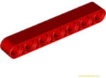 LEGO® Alkatrészek (Pick a Brick) Piros 7 Lyukú Technic Tengely 4495933 (4495933)
