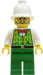 LEGO® Minifigurák Dr. Kilroy - Zöld Mellény, Zöld Nadrág adv035 (adv035)