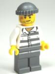 LEGO® Minifigurák Borostás Rab Csíkos Egyenruhában cty0457 (cty0457)