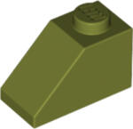 LEGO® Alkatrészek (Pick a Brick) Olívazöld 1X2/45° Cserép 6064670 (6064670)