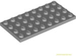 LEGO® Alkatrészek (Pick a Brick) Világos kékes-szürke 4X8 Lapos Elem 4211407 (4211407)