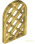 LEGO® Alkatrészek (Pick a Brick) Gyöngyházfényű Ablak Rács 4541895 (4541895)