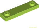 LEGO® Alkatrészek (Pick a Brick) Lime Színű 1x4 Lapos Elem 2 Bütyökkel 6058127 (6058127)