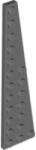 LEGO® Alkatrészek (Pick a Brick) Sötét Kékesszürke 3x12 Jobb Oldali Lapos Ék Elem 4209014 (4209014)