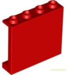 LEGO® Alkatrészek (Pick a Brick) Piros 1X4X3 Fal Elem 4558212 (4558212)