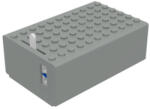LEGO® Alkatrészek (Pick a Brick) Világosszürke Régi Elemtartó Box 4.5V 6x11x3 1/3 (Használt) bb0045c0309 (bb0045c0309)