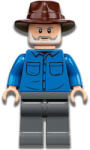 LEGO® Minifigurák Alan Grant - sötét kalapban jw081 (jw081)