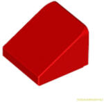 LEGO® Alkatrészek (Pick a Brick) Piros 1X1X2/3 Tetőelem 4504379 (4504379)