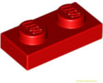 LEGO® Alkatrészek (Pick a Brick) Piros 1X2 Lapos Elem 302321 (302321)